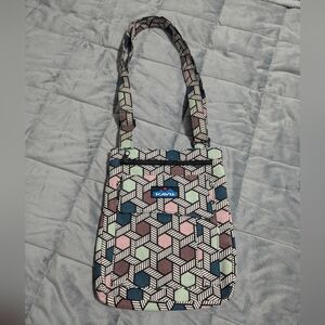 Kavu Pastel Geometric Shoulder Bag